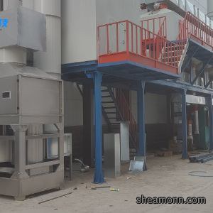 潍坊喷漆废气处理设备安装完成